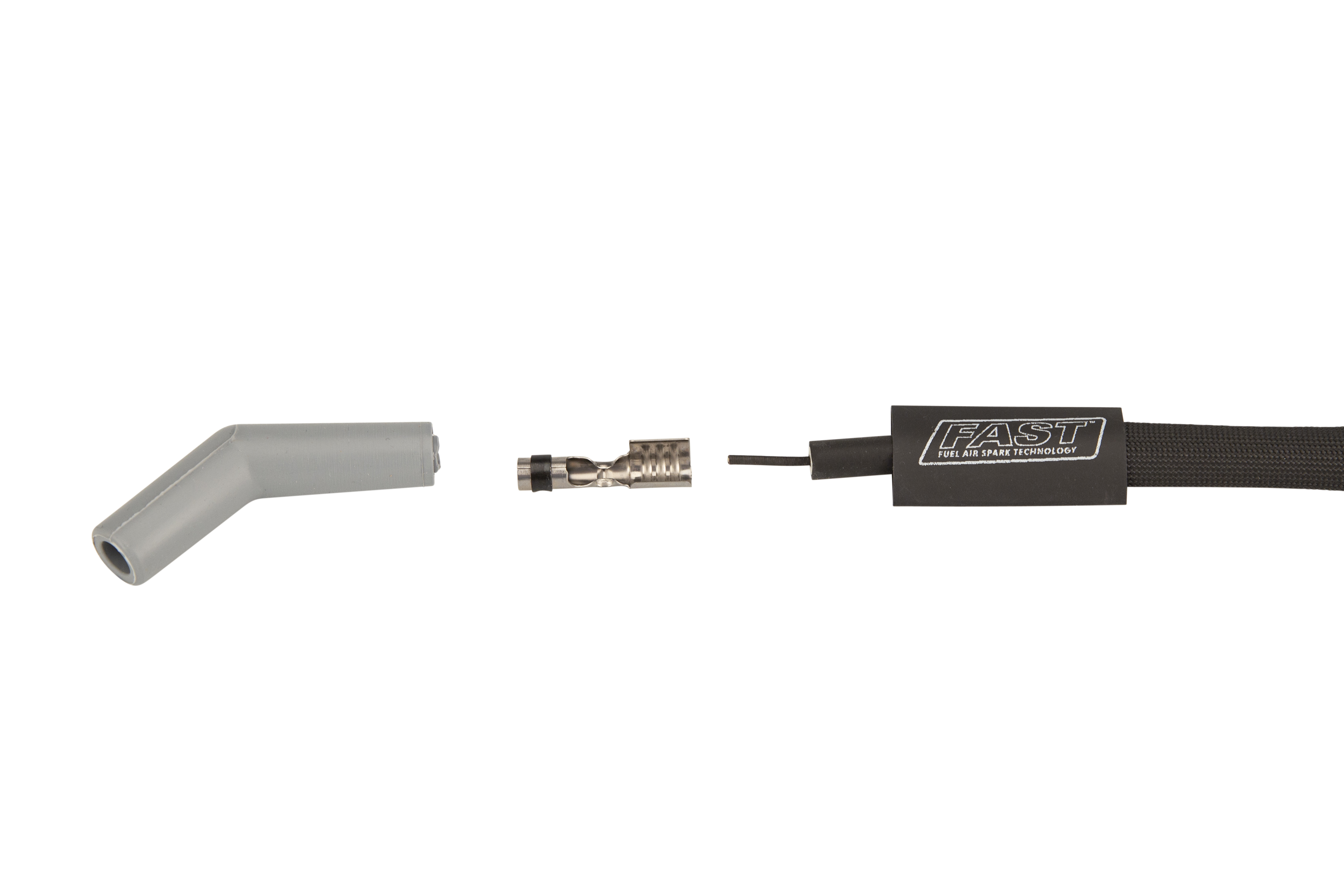 FAST 295-2423 FireWire 45 Degree Cut-To-Fit Wireset For LS Coils W/ Heat Sleeve